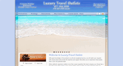 Desktop Screenshot of luxurytraveloutlets.com
